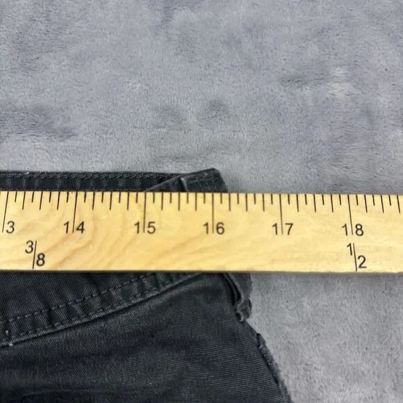 prAna Bronson Shorts Mens Size 32 Charcoal Gray Stretch Outdoor Hiking Gorpcore - Picture 9 of 11